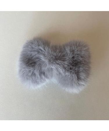 Limtula Plush Bowknot Shape Hairpins Hot Girls Bowknot Hair Clip Carnival Photography Hair Clip for Woman Ponytail Hair Clip Bean paste color - Buy Online on GoSupps.com