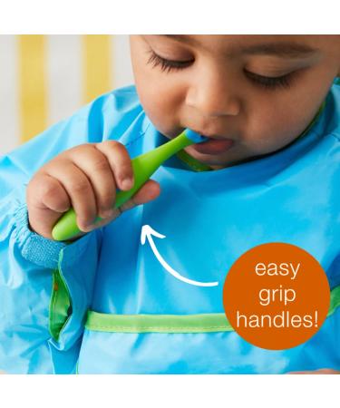 b.box 4 in 1 Baby Feeding Set - Sippy Cup, Cutlery Set, Divided Plate - BPA Free, Dishwasher Safe - Ocean Breeze - for Toddlers & Babies 6m - Buy Online on GoSupps.com