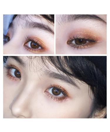 Go Ho 6 Colors Glitter Eyeshadow - Liquid Eyeliner Diamond Shine Eye Stick | Highly Pigmented Long-Wearing Makeup for Women - Buy Online on GoSupps.com