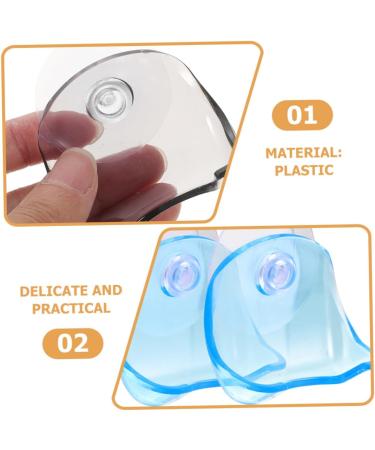 Buy CIMAXIC 10 ST Razor Holder Suction Cup Hooks for Bathroom & Shower | Best Shaving Organizer - Buy Online on GoSupps.com