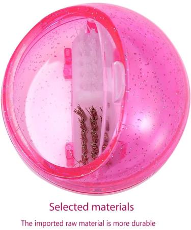 Nail Cleaning Brush Box | Round Case for Dust & Drill Polishing - Beauty Salon Essentials - Buy Online on GoSupps.com