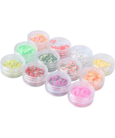 SOLUSTRE Fruit Clay for Nails Nail Fruit Slices Fruit Clay Making Supply DIY Fruit Nail Decorations Tropical Nail Art for Girl Women Home Nail Decorations - Buy Online on GoSupps.com