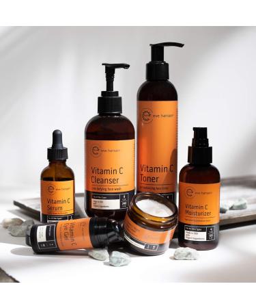 Eve Hansen Vitamin C Eye Gel and Facial Serum - Brightening and Hydrating Skincare Solution - Buy Online on GoSupps.com