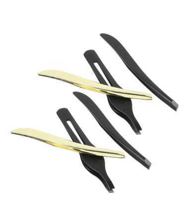 Mikinona 1 Eyebrow Clips Eyebrow Clip Tweezers Hair Remover Tool Facial Hair Tweezers Make up Kit Mini Slant Tweezer Eyebrow Plucking Kit Women Eyebrow Curler Eyebrow Makeup Tool