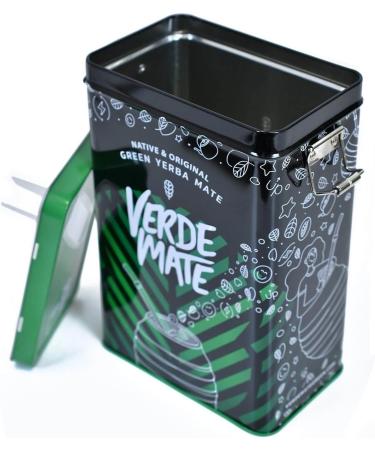 Verde Mate Yerbera Bo te en m tal avec distributeur Vert Very Strawberry 0 5 kg Parfum fruit Plein de caf ine naturelle Yerba Mate du Br sil 500 g S chage l'air libre - Buy Online on GoSupps.com