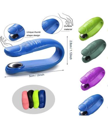 Acupressure Clip for Migraine & Tension Relief - Portable Hand Pressure Point Massage Tool (2 Pieces) - Buy Online on GoSupps.com