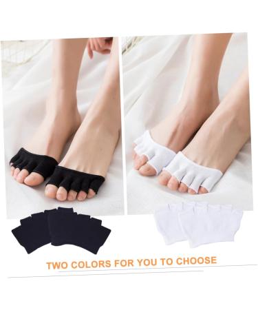 Frcolor Invisible Open Toe Protection Socks for Men & Women - 12 Couples Pack Perfect for All Shoe Styles - Ultimate Heel Cushion & Comfort - Buy Online on GoSupps.com