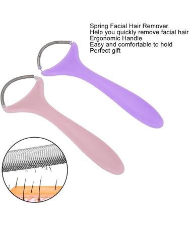 Stainless Steel Spring Facial Hair Remover - Manual Epilator for Smooth Skin - Buy Online on GoSupps.com