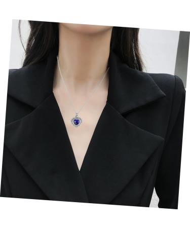 COLLBATH 1pc Necklaces A Necklace Pretty Necklace Girls Necklace Fashion Pendant Necklace Miss Crystal Urn - Buy Online on GoSupps.com