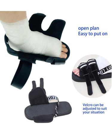 DEEYOTA Post Op Shoe for Broken Foot | Adjustable Medical Walking Boots for Foot Injuries & Fractures | Orthopedic Rehabilitation Cast Shoes - Left or Right Black M - Buy Online on GoSupps.com