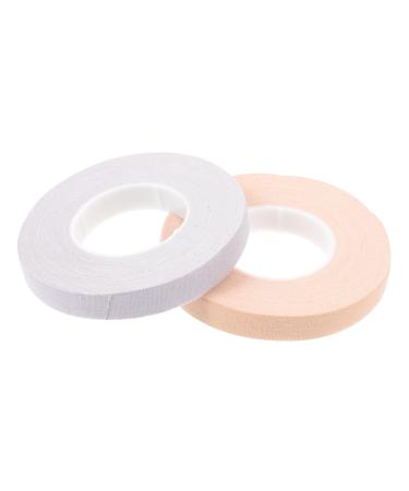 Healeved 2pcs Guzheng Nail Tape Nail Accessories Cotton Guitar Finger Guards Finger Tape For Guitars Guzheng Finger Tape Pipa Finger Bandage Pipa Nail Tape Pure Cotton Blush Main