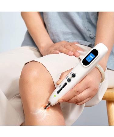 Buy Acupuncture Pen - Electronic Meridian Energy Laser Pain Relief Massage Stick | 9 Courses for Acupoints Detection - Buy Online on GoSupps.com