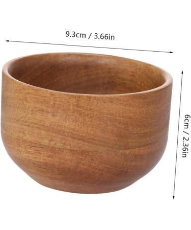 Magiclulu Shaving Foam Bowl | Foldable Metal Ridge & Wood Shaving Soap Bowl for Men - Perfect Shaving Accessories - Buy Online on GoSupps.com