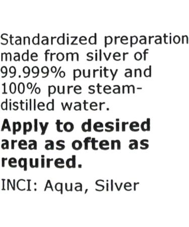 Argent Collo dal 10 ppm en Vaporisateur de 50 ml - Buy Online on GoSupps.com
