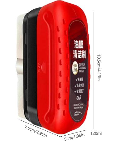 Arhdcompuly Automotive Oil Film Cleaning Brush Automotive Oil Film Cleaning Brush 2024 New Car Glass Oil Film Cleaner Coating for Windshield Oil Film Remover for Car Window for All Vehicles (2pcs) - Buy Online on GoSupps.com