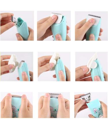 Silent Kids Hair Trimmers Waterproof Kids Quiet Hair Trimmer Cordless Children's Hair Trimmer Baby Hair Clipper Kit for Toddler - Buy Online on GoSupps.com