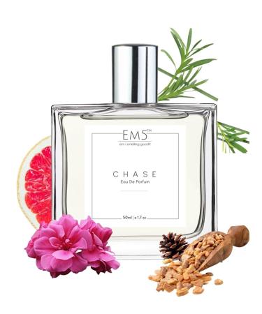 EM5 Chase Perfume for Men | Citrus Woody Spicy | Eau de Parfum | Strong Long Lasting EDP Spray | Luxury Gift for Men