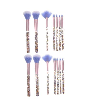 FRCOLOR 14 Piece Makeup Brush Set Professional Makeup Brush Foundation Brush Makeup Accessories Makeup Brush Portable Brush Contour Brush Cosmetic Brush Nylon Wool Miss Girls