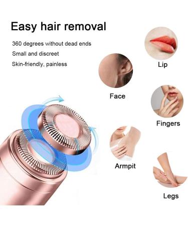 Gen 1 Facial Hair Remover Replacement Heads - Compatible with Finishing Touch Flawless Tool - 2 Count, 18K Gold-Plated Rose Gold - Buy Online on GoSupps.com