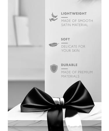 Adjustable Silk Eye Mask Set - Comfortable Satin Blindfold & Sleep Mask Kit for International Shipping - Buy Online on GoSupps.com