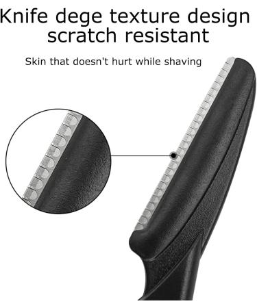 Rnitle Eyebrow Razors Shaper 4 Pieces - Portable Facial Hair Remover for Women and Men - Buy Online on GoSupps.com