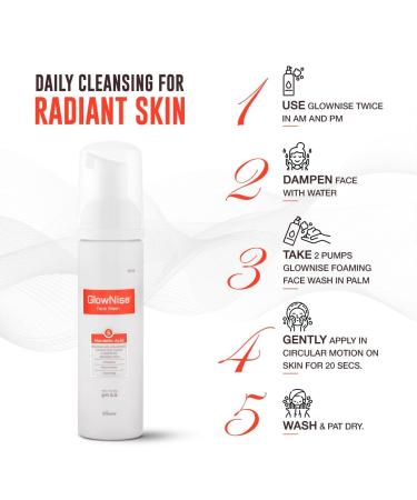 Bri-ton Glowise Deep Cleansing Foam Face Wash - Oily & Acne-Prone Skin pH 5.5 Exfoliates & Rejuvenates - 60 ml - Buy Online on GoSupps.com
