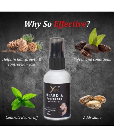 Yana Beard Oil For Black Men Beard Natural Beard Yana Beard Oil For Growing Beard Faster Yana Beard Oil For Men Fast Growth Yana Beard Oil For Men Yana Beard Oil For Growing Beard Faster By Korean Technology - Buy Online on GoSupps.com