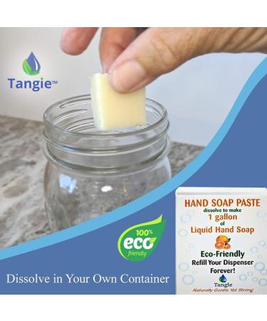 Tangie Refillable Liquid Foaming Soap - Citrus Zero-Waste Vegan 1-Gallon Solution Plastic-Free Packaging Made in USA - Eco-Friendly Cleaning - Buy Online on GoSupps.com