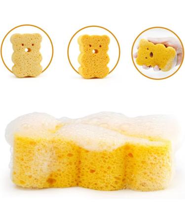 Ipetboom Bath Sponges for Shower Bath Animal Baby Shower Sponge Baby Sponge for Bathing Exfoliating Shower Kids Bath Sponge Loofah Sponge Bath Sponge for Baby Pouf Miss Body - Buy Online on GoSupps.com