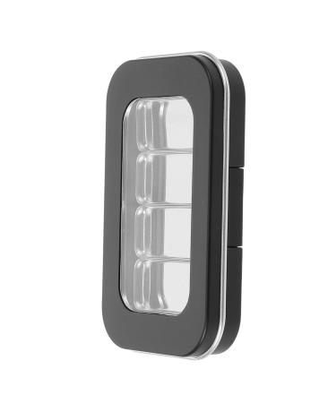 Palette Magn tique de Fards Paupi res Vide S tui Compact Noir Mat Petit Godet Magn tique pour Maquillage pour Femmes Voyage 1 Set Plaque M tallique