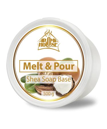 Buy Shea Butter Soap Base 500g - Melt & Pour for Moisturizing Handmade Soap | Ideal for Dry & Sensitive Skin | Perfect Gift - Buy Online on GoSupps.com