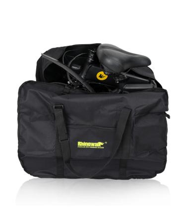 Suntelf 16 20 inch foldable bicycle bag Bicycle carrier bag Bicycle Ride carrying bag Bicycle transport bag for car train air travel portable 16 inches - Buy Online on GoSupps.com