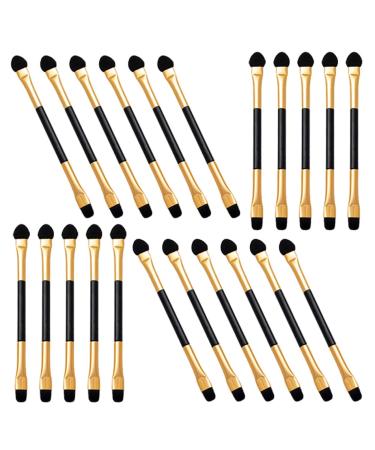 Hemoton 20pcs Double Ended Eyeshadow Brush Eye Makeup Kit Eye Brush for Makeup Eye Makeup Brush Makeup Brush for Women Eye Shadow Brush for Makeup Make up Eyeshadow Brush Makeup Eye Brush