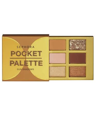 SEPHORA COLLECTION Mini Pocket Palette Sun Shadows x 6 - Golden Hour  1.2 g x 6