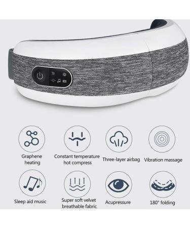 LBYLYH Graphic Eye Protection - Air Pressure & Vibration Hot Compress Eye Massage Device for Fatigue Relief | 42 C Temperature Technology - Buy Online on GoSupps.com