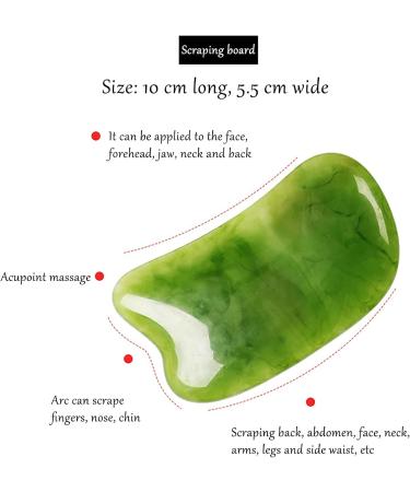 Gua Sha Set Facial Beauty Tools Face Roller Skin Massager Guasha Board Decrease Puffiness and Tighten Skin Care Tools for Face Body Eyes Neck Skin Tightening Routine(G) - Buy Online on GoSupps.com