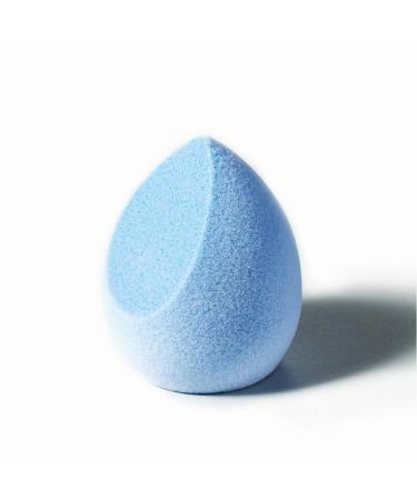 Microfiber Velvet Makeup Sponge | Latex-Free Dual Layer Technology | Flawless Blender for Foundations, Powders & Creams | Tear Drop Cosmetic Tool - Blue - Buy Online on GoSupps.com