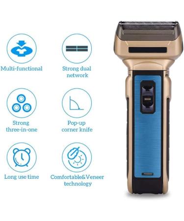 FLaig 3 in 1 Professional Electric Hair Clipper & Nose Hair Trimmer - Rechargeable Beard Trimmer for Home & Barbershop | International Shipping Available - Buy Online on GoSupps.com