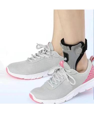 Foot Up Ankle Foot Orthosis Support - Inflatable Airbag for Hemiplegia & Stroke - Right Grey Size S - Optimal Foot Stabilizer for Walking - Buy Online on GoSupps.com