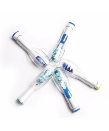 Pack of 8 Protective Travel Electric Toothbrush Head Covers for Oral-B Replacement Brushes - Buy Online on GoSupps.com