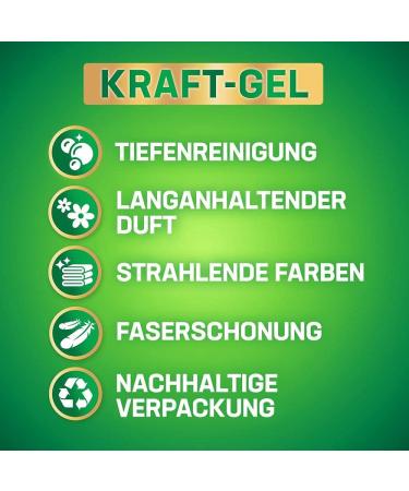 Persil Universal Gel - Pack of 4 (20 Wash Loads Each) | International Shipping Available - Buy Online on GoSupps.com