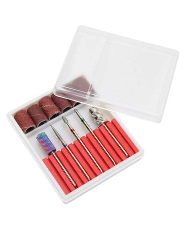 5pcs Nail Art Grinding Head Set | Dead Skin Removal & Smoothing Drill for Perfect Manicure | Nail Care Tools for Clean Healthy Nails - Buy Online on GoSupps.com