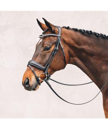 Schockem hle Malibu Anatomic Snaffle Bridle Black for Thoroughbreds - Premium Quality Equestrian Gear Worldwide Shipping - Buy Online on GoSupps.com