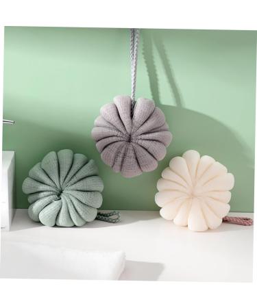 Buy Mikinona 3pcs Bath Ball Towel Set - Essential Bathing Accessories for Men & Women | Body Wash & Lotion Applicator | Travel Shower Gel Towels Online - Buy Online on GoSupps.com