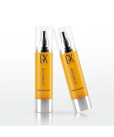 GK HAIR Global Keratin VolumizeHer Hair Spray 3.4 Fl Oz - Anti-Frizz, Heat Protectant, Volume & Texture Hold - Paraben-Free - Buy Online on GoSupps.com