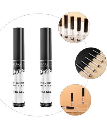 LALAFINA 2pcs Eye Primer Facial Makeup Supplies Eye Shadow Makeup Face Glitter Powder 1 count (Pack of 1) Assorted Color - Buy Online on GoSupps.com