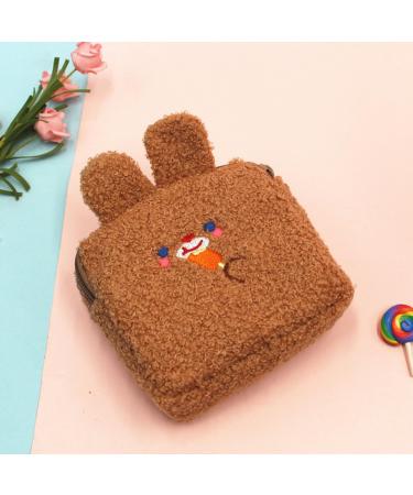 Mobestech 10 STK Plush Wallet Pocket - Kawaii Sanitary Organizer for Menstrual Bandages Breastfeeding Inserts & Makeup | Cute Cosmetic Bag - Buy Online on GoSupps.com