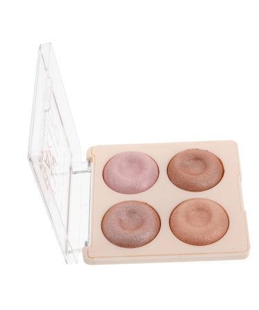 IWOWHERO Highlight Eye Shadow Powder Makeup Eyeshadow Makeup Palette Liquid Eyeshadow Rose Gold Eyeshadow