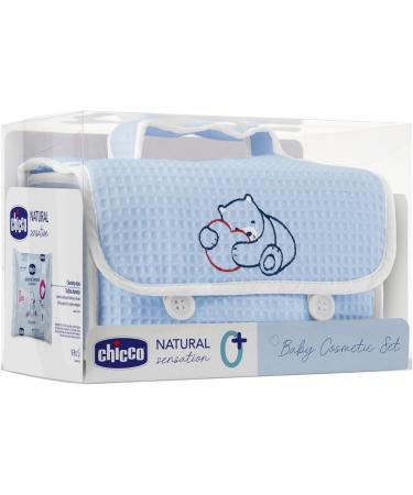 CHICCO NATURAL FEEL - Blue grow bag contains 1 foam and body bath - Tearless 200ml 1 body lotion 150ml 1 4-in-1 wrap cream 100ml 1 cleaning cloth - Buy Online on GoSupps.com