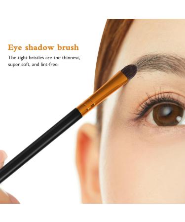 Beavorty 6Pcs Eyeshadow Brush Set Eye Makeup with Soft Bristles and Plastic Handle Angled Eye for Eye Blending - Buy Online on GoSupps.com